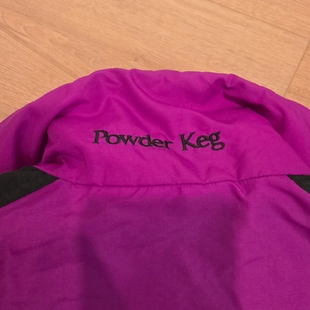 Vintage Columbia Radial Sleeve Purple Winter Jacket Coat Womens L Powder Keg - Picture 11 of 11